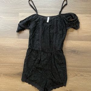 Cold Shoulder Romper